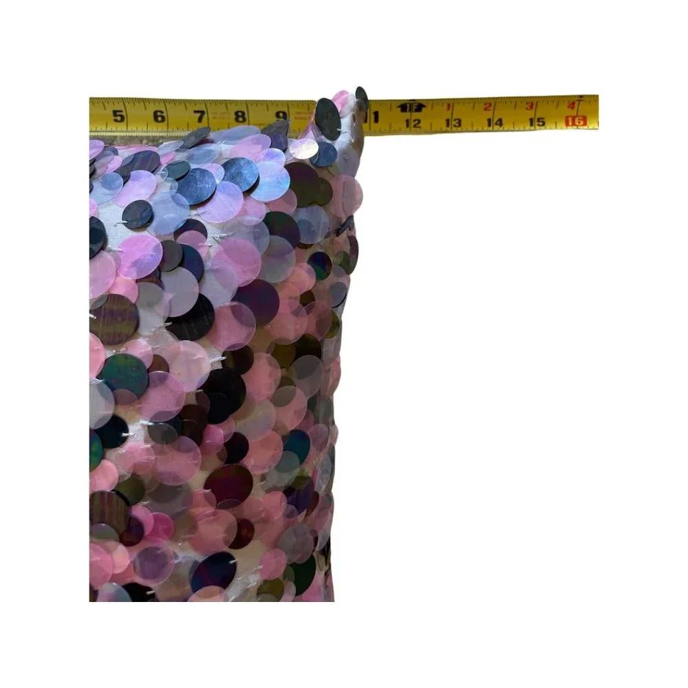 West Elm Sequin Overlay Pillow, Purple